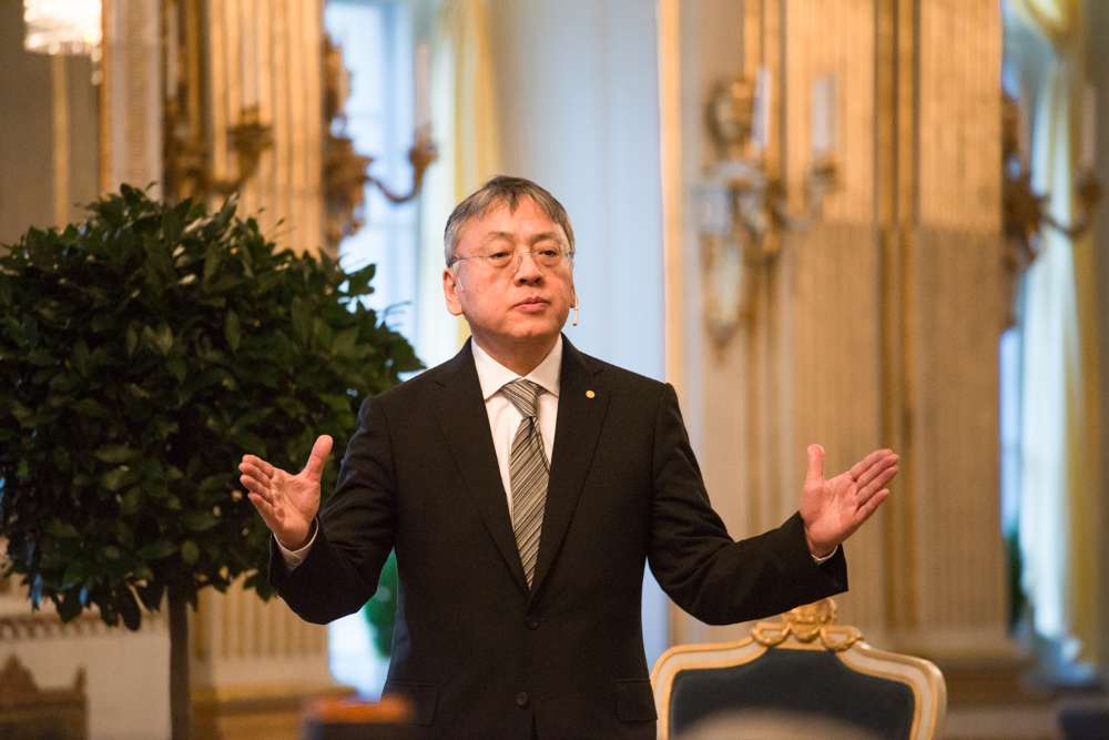 Kazuo Ishiguro nella giuria del festival a Venezia (Frankie Fouganthin, CC BY-SA 4.0, via Wikimedia Commons)