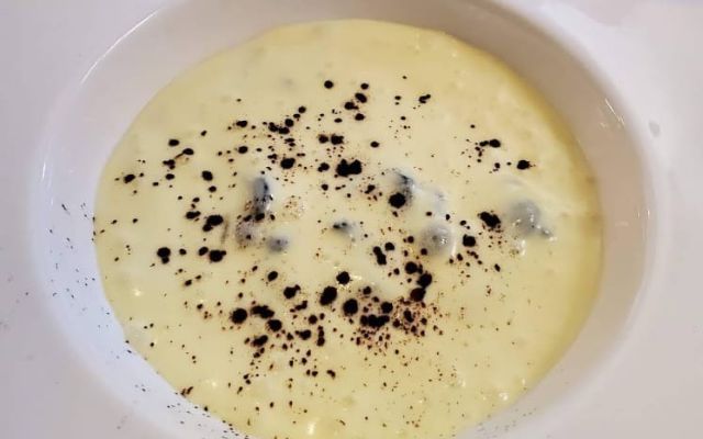 ricetta nero di seppie: foto di come lo prepariamo a hostaria castello