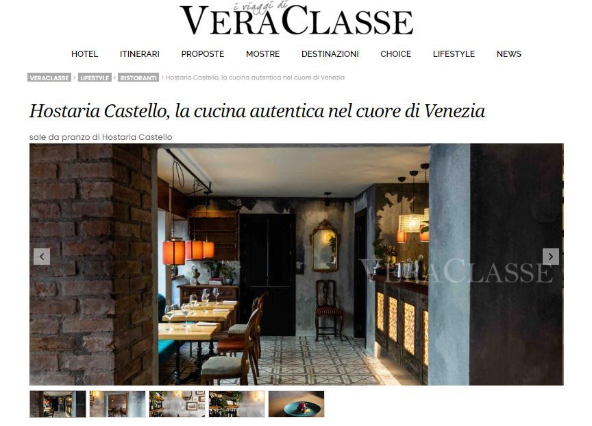 Hostaria Castello tra i migliori ristoranti di Venezia dicono di noi